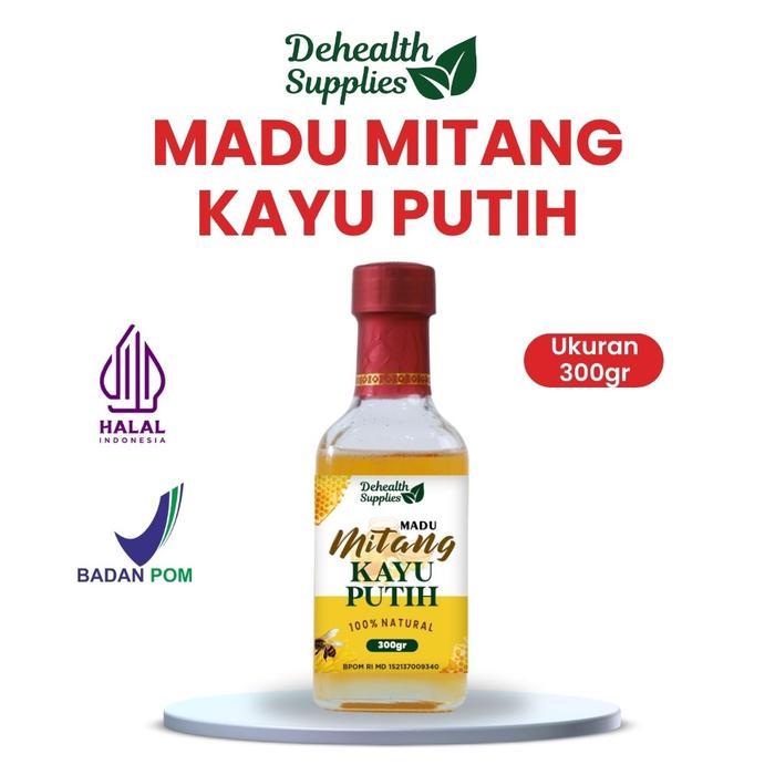 rxi7- Dehealth Supplies Madu Mitang Kayu Putih 300Gr Kemasan Kaca