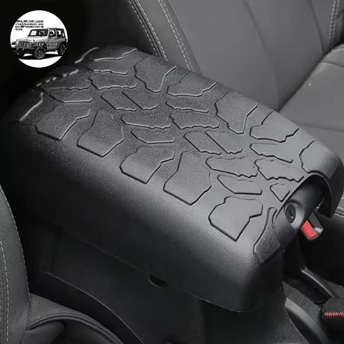 Cover Center Console Box Pad Armrest Jeep Wrangler Rubicon Jk