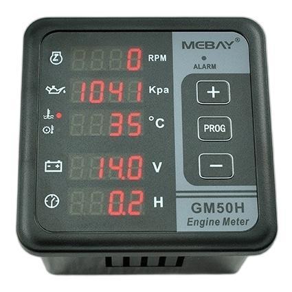 MODULE GM50H MEBAY ENGINE METER DIGITAL GM 50H GENSET MESIN POMPA HYDRANT PUMP