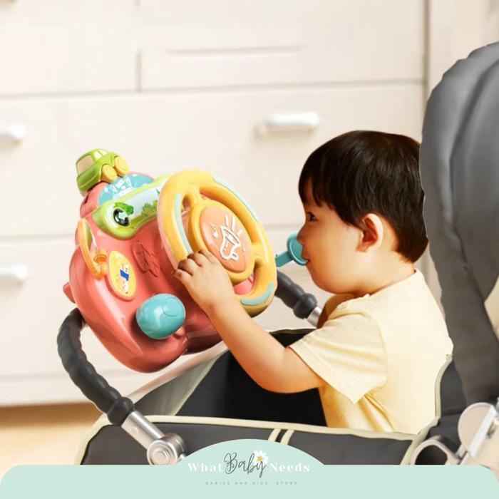 KEN MULTIFUNCTION STEERING WHEEL / MAINAN SETIR MOBIL ANAK / MAINAN SETIR STROLLER