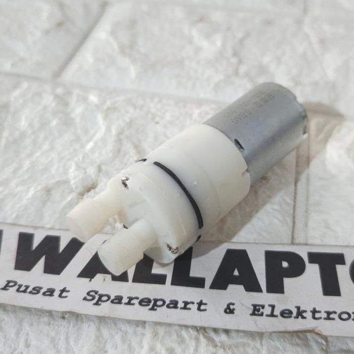 POMPA AIR UDARA 2 LUBANG 3.7V 6V 9V 12V DC WATER PUMP AIR PUMP DISPENSER