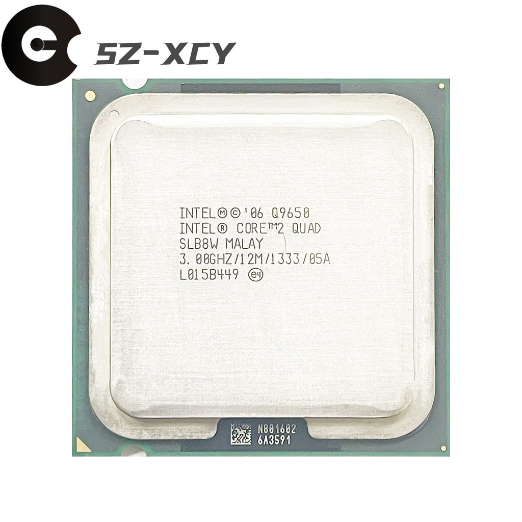 Intel Core 2 Quad Q9650 3.0 GHz Quad-Core Quad-Thread CPU Processor 12M 95W LGA 775