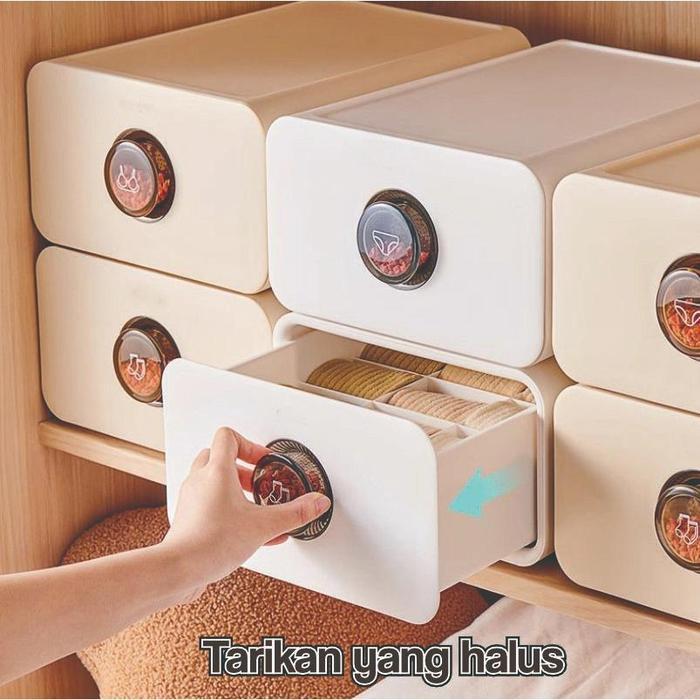 HALU RAK PAKAIAN DALAM DENGAN PEWANGI RAK SUSUN LACI MULTIFUNGSI TEMPAT PENYIMPANAN PAKAIAN DALAM