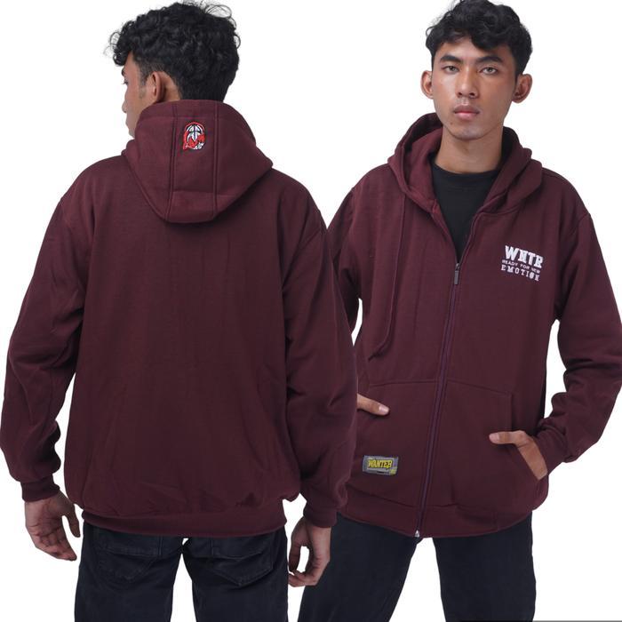 Avenza- Hoodie Thewanter Sweater Kekinian Viral Tiktok Bahan Tebal Lembut Fleece Zipper Jumper