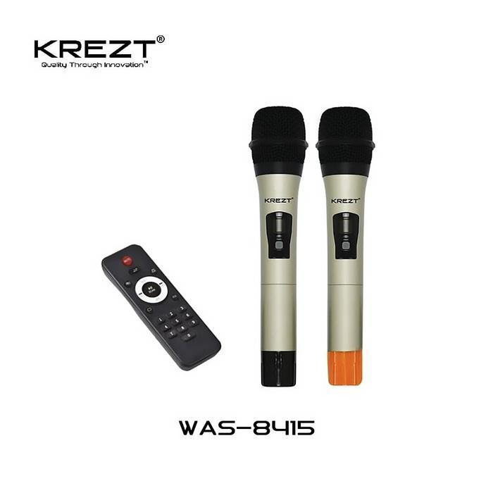 Bluetooth Sound System Ampifier - Krezt Was-8415 New