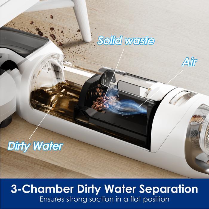 92ql- Tineco Floor One Stretch S6 Lite Smart Wet Cordless Vacuum Multifunctional Vacuum