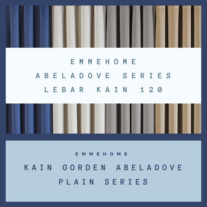 Diskon BAHAN KAIN GORDEN POLOS BRISTOL / ABELADOVE METERAN 22 WARNA LEBAR 120