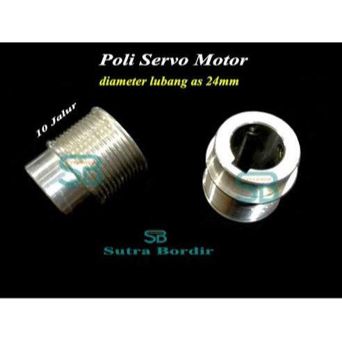 Poli Dinamo 10 Jalur As 24Mm Pulley Vbelt 10 Jalur As 24Mm Poli Belt 10 Jalur Pulley Dinamo Tipe 10