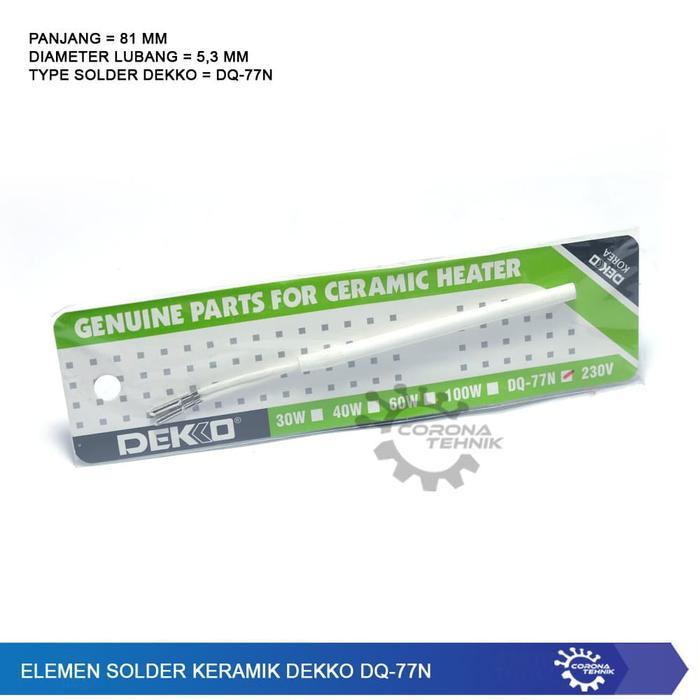 rzpl- Elemen Solder Keramik Dekko Dq-77N