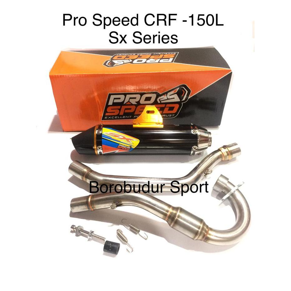 Terbagus Knalpot Pro Speed Honda Crf 150 Sx Series Terlaris