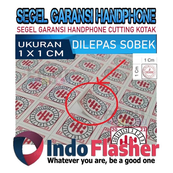 New Segel Baut HP Stiker Segel Garansi Handphone Segel Garansi Pecah Telor