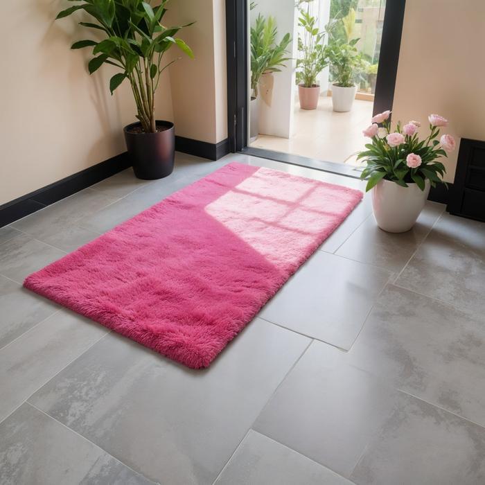 TERLARIS Sajadah bulu rasfur polos ukuran 115 cm x 65 cm isi busa Royall foam/super sajadah rasfur