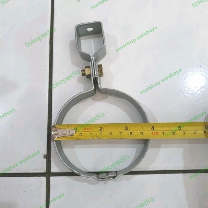 Klem Pipa 3 inch atau klem gantung pipa 3" inch Hanger Clamp 3" Tebal