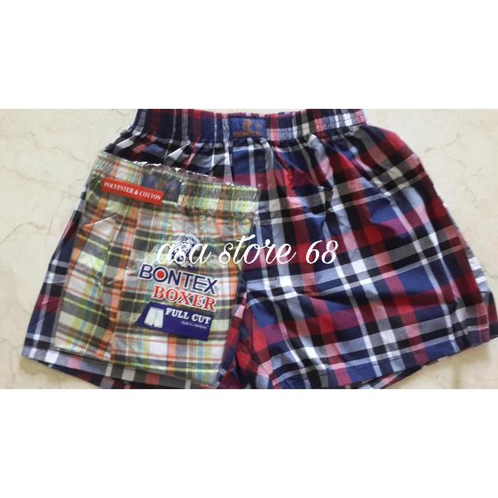 k6zv- Celana Boxer Katun Bontex
