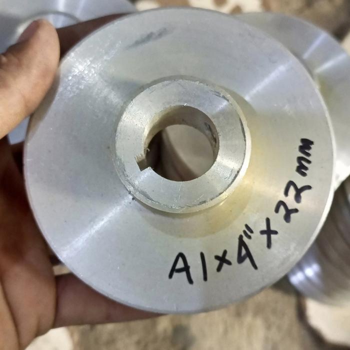 pulley A1 4" as 22mm pulley Alumunium