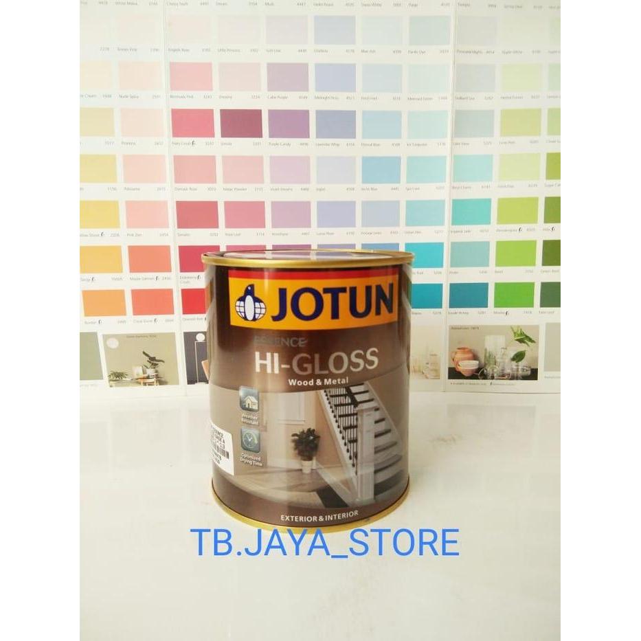 CAT JOTUN KAYU & BESI ESSENCE HI GLOSS 1 KG DARK BROWN 0759/CAT MINYAK