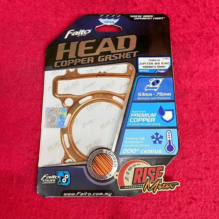 PAKING HEAD TEMBAGA FAITO MX KING JUPITER MX 68 MM
