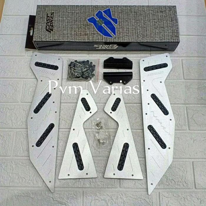 KARPET MOTOR NMAX OLD LAMA 2015-2019 FULL CNC PLAT BERDES PIJAKAN KAKI MOTOR YAMAHA NMAX OLD Bordes