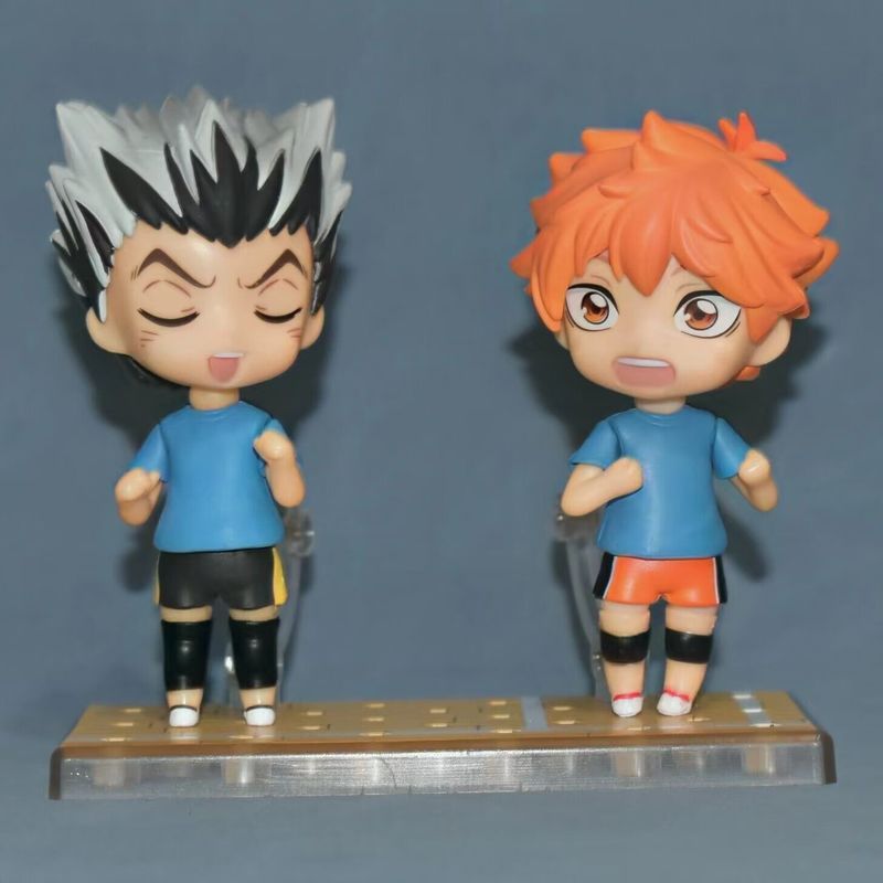 10Cm Haikyu Hinata Shoyo Kotaro Bokuto Pvc Action Figure Collectible Model Statue Doll Toy Action