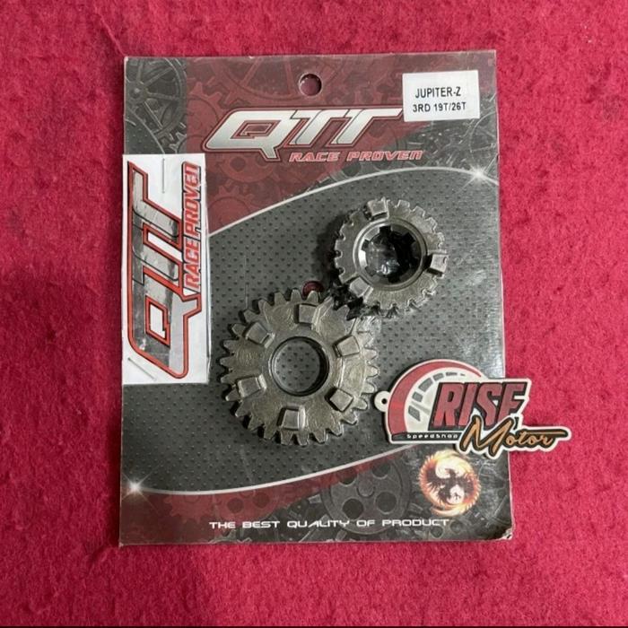 GEAR RATIO QTT JUPITER Z GIGI 3 19 26
