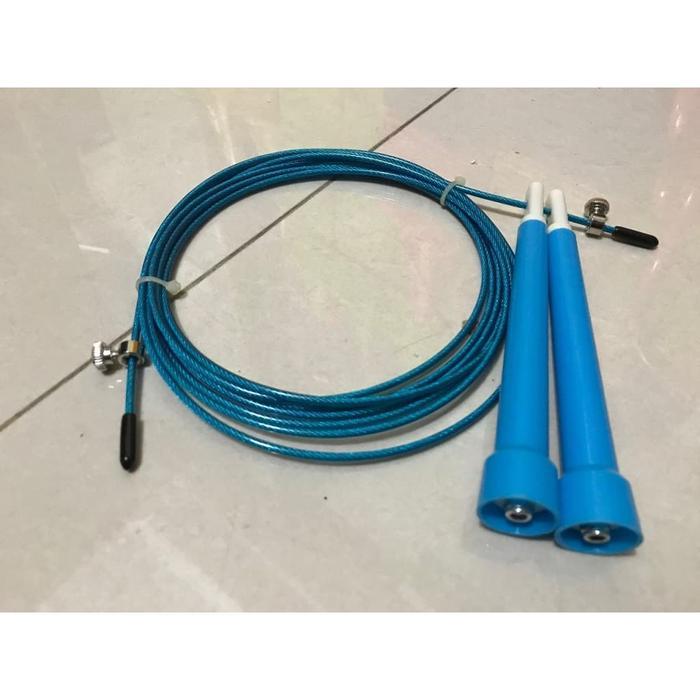 PREMIUM Skipping Swift Jump Rope (WARNA BIRU) /Skipping/Tali lompat/LP Promo Premium
