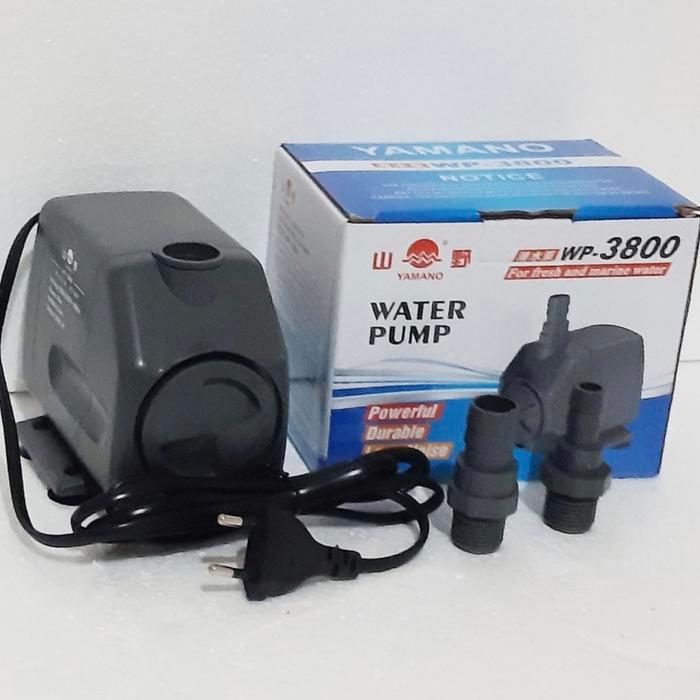 mesin pompa celup air aquarium kolam wp 3800 yamano