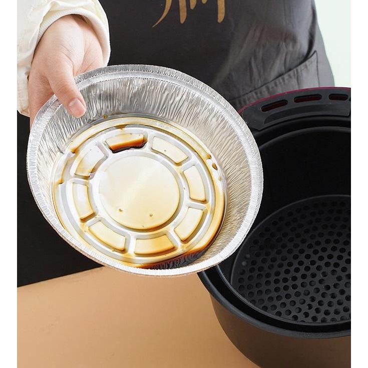 Alumunium Foil Tray isi 10 Pcs Tahan Panas Wadah Loyang Sekali Pakai Mangkok Aluminium Foil Cup