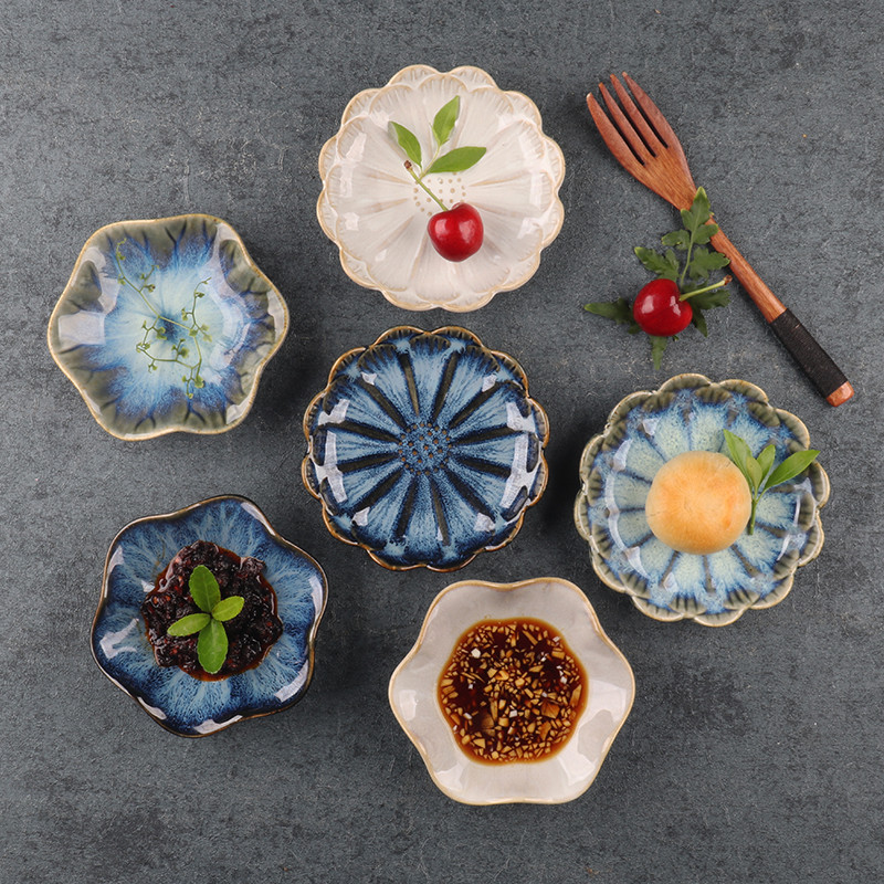Seasoning hot Sauce Dish cup Ceramic Plate Small Dish Plates Butter