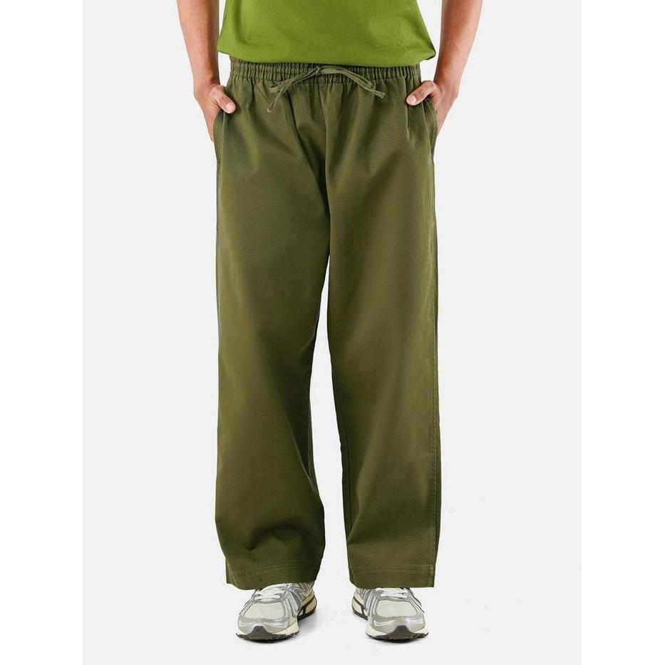 hez3- 3Second Celana Sport Jogger Pria Baggy Cotton Twill Pants Drawstring 051123