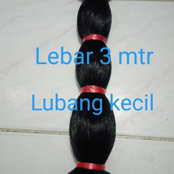 Ready- Jaring Ikan Jaring Senar Hitam Jaring Burung Lubang Kecil -Gratisongkir