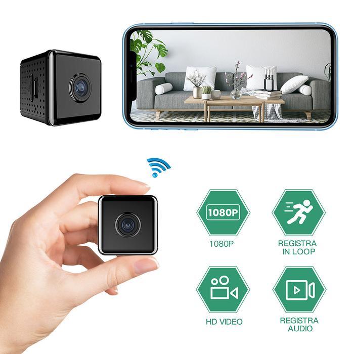 KAMERA CCTV MINI WIFI HD 1080P SPY CAM KAMERA PENGINATAI MINI IP CAM