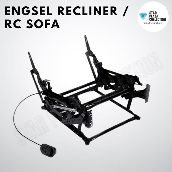 Reklening Mekanik Sofa / Rc Sofa / Recliner Sofa (1 Seater)