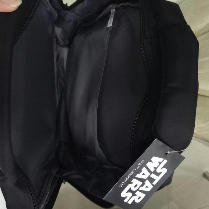 Spesial Tas Backpack Starwars / Tas Ransel Pria Dewasa (Import )Warna Putih & Hitam Terlaris