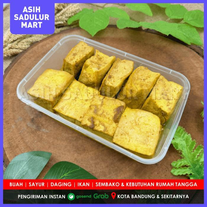 New Tahu Kuning / Cina / Pong Tempe Malang / Mendoan Promo Sayur Bandung