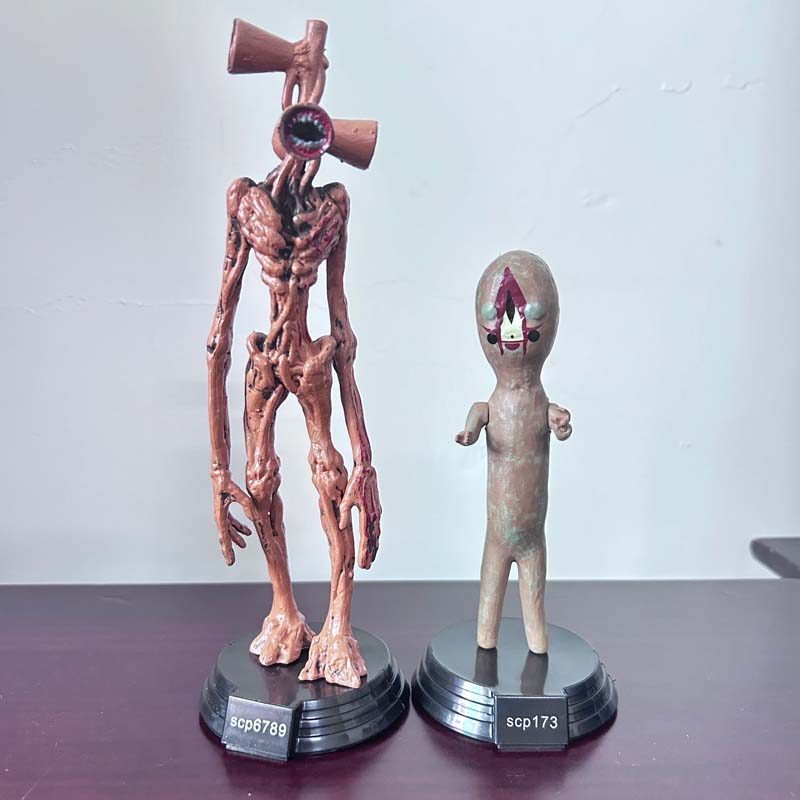 Siren Head Figurine SCP6789 SCP173 Torch Action Figure Collectible Brinquedos Collectable Model Toy