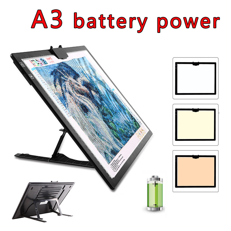 A3 Tracing Light Box Magnetic Portable LED Tracing Light Pad for Painting Drawing & Art Supplies Ult