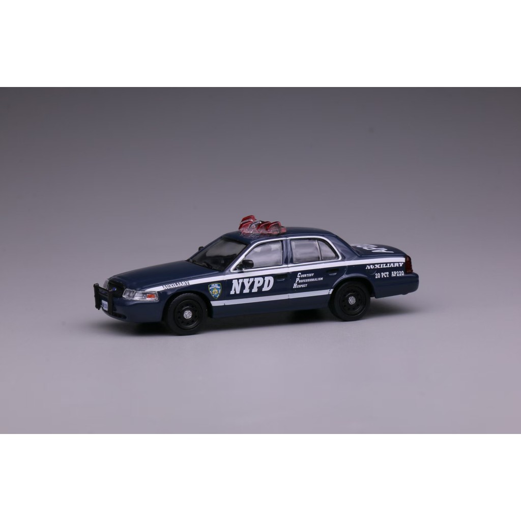 596 1/64 alloy car model police car