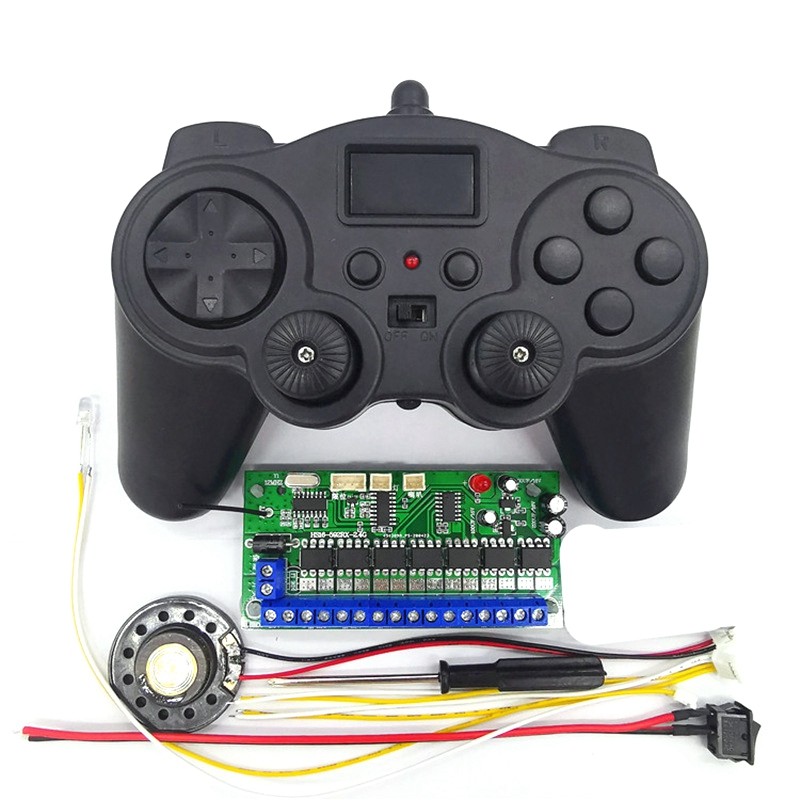 16 Channel 2.4G Remote Control Transmitter + Receiver Board Control Panel 12V Controller DIY For RC 