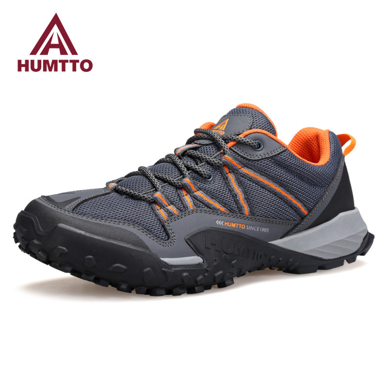 HUMTTO New Luxury Designer Climbing Trekking Sneakers for Men Breathable Outdoor Hiking Men's Sports