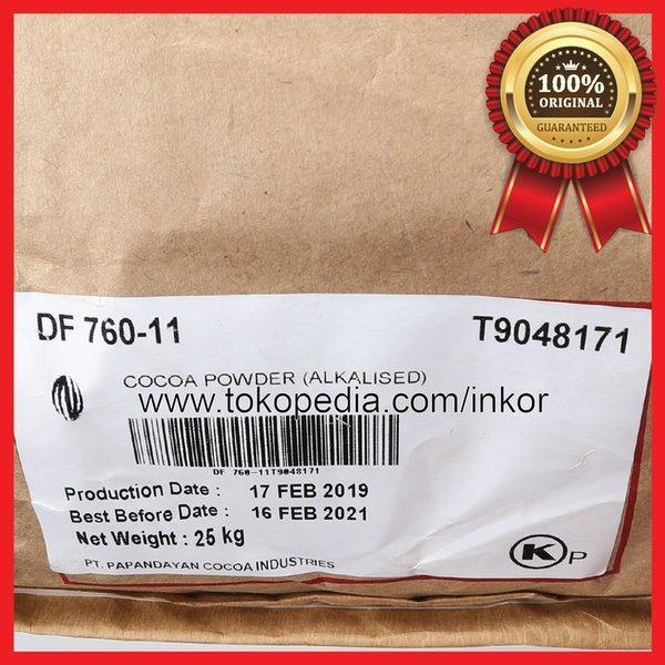 Coklat Bubuk Delfi Df760 Cocoa Powder 25Kg 100% Asli Ready