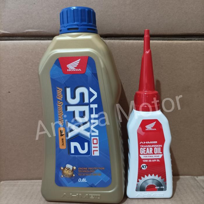 oli spx2 dan oli gardan ahm, jamin ori Honda, pcx vario beat scoopy