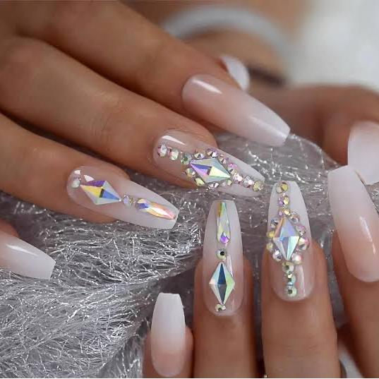 z69h- Swarovski Rhinestone 12 Warna Hiasan Kuku Permata Swarovski Ab Crystal