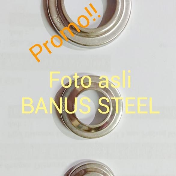 New Ring pipa stainless 304 2" inch ring pipa bulat stainless penutup pipa