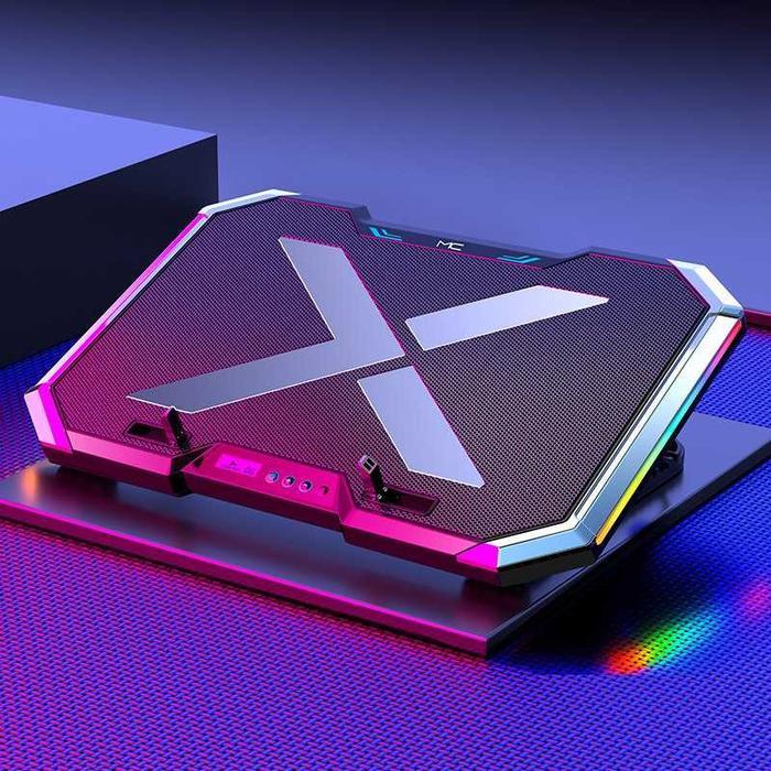 Coolingpad Cooling Pad Laptop Led Rgb Q8 Gaming Cooling Pad Laptop Led /Mc Gaming Cooling Pad Laptop