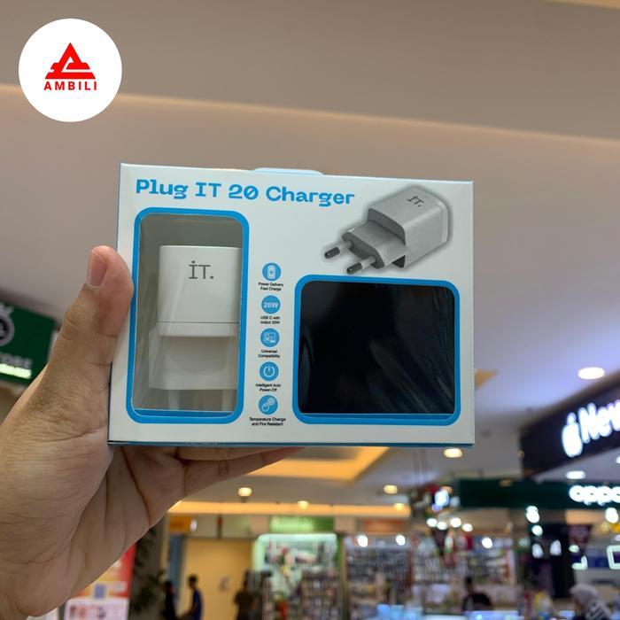 Ready IT PLUG 20W CHARGER IPHONE IPAD FAST CHARGING 20 WATT USB C ORIGINAL Adaptor Kabel White Cable