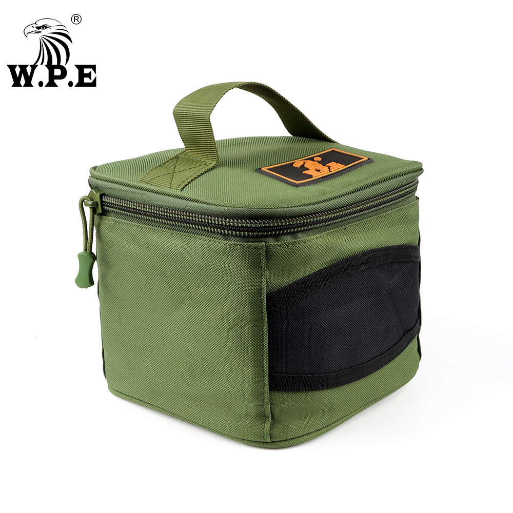 W.P.E Fishing Reel Bag 1Pcs Handbag Carp Fishing Wheel Tackle 500-10000 Fishing Reel Bag Waterproof