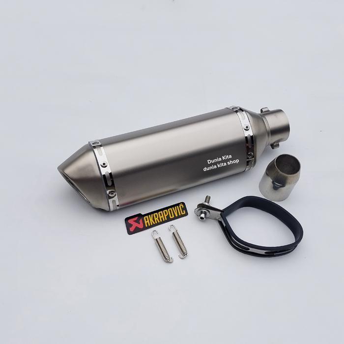 Terbatas Knalpot Akrapovic Import Ninja 250Fi Z250 Z250Sl Mono Slip On Terlaris