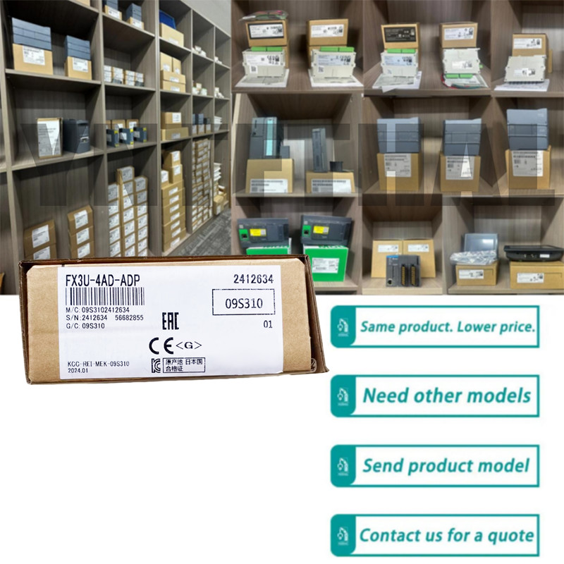 Brand New Fx3U-4Ad-Pt-Adp Fx3U-4Ad-Adp