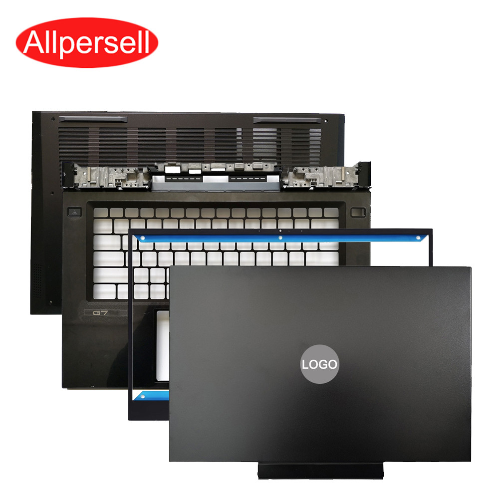 Top Cover Bezel for Dell G7 15 7500  Screen Back case bezel Frame Palm Rest Bottom shell upper lower