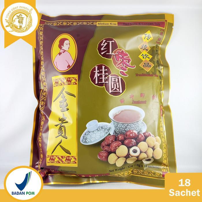 MADAM KIM RED DATE & LONGAN TEA / TEH HONGZAO LENGKENG / ANGCO